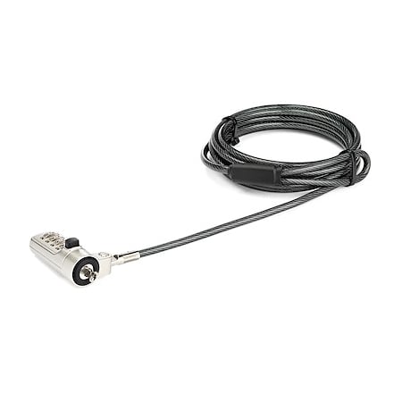 Startech.Com Secure Your Laptop, Dock Or Other Wedge Slot Compatible Device, And LTLOCKNBL